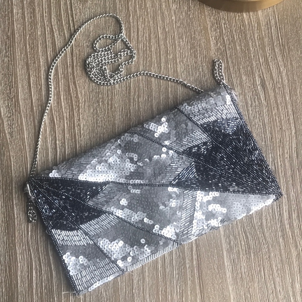 Statement Maker Sequin Clutch/Crossbody - image 2